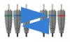 Bandridge BVL3305 3 x RCA/3 x RCA 5 m